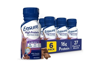 นมช็อกโกแลตโปรตีนสูงพร้อมดื่ม ขนาด 8 ออนซ์ แพ็ค 6 ขวด - Product Image 1