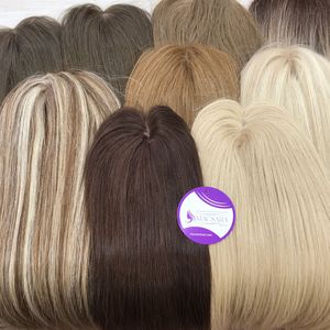 Superior <b>Hair's</b> Human <b>Hair</b> Toppers Are Handmade with 100% Luxury Quality Human <b>Hair</b> - Product Image 1