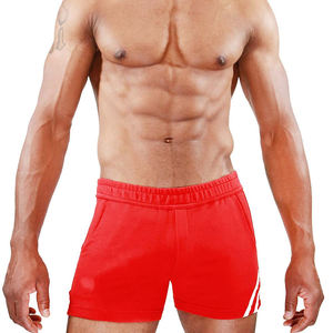 Shorts de rugby pour hommes Kivotech personnalisés en sergé 100 % coton, bicolores, avec poches zippées, respirants, avec application tactile et antibactériens - Product Image 1