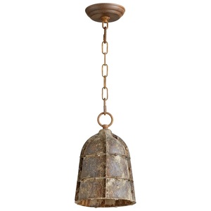 Lampe à suspension décorative pour décoration intérieure d'hôtel Petite lampe à suspension martelée en laiton fini antique - Product Image 5