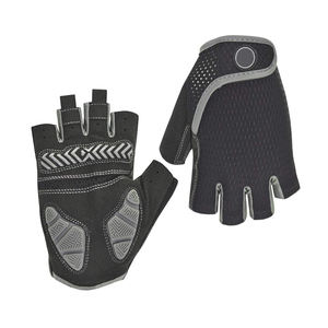 Gants de vélo à demi-doigts confortables à étiquette privée personnalisée, nouveau design 2026, gants de vélo unisexes, doux - Product Image 1
