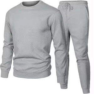 Chándales para hombre 2025, venta al por mayor, sudaderas con capucha y logotipo impreso personalizado, chándal, ropa deportiva de entrenamiento - Product Image 4