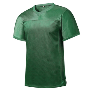 Maillot de football américain personnalisé à séchage rapide sergé polyester respirant à manches courtes maillot de football américain grande taille - Product Image 3