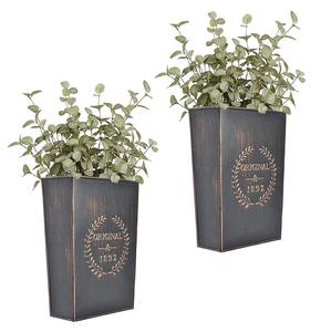 Maceta Colgante Decorativa de Metal Hecha a Mano de Primera Calidad, Decoración de Pared para Jardín, Hogar y Oficina - Product Image 3