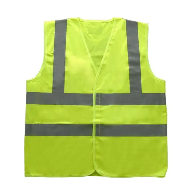 New Excellent Quality Reflective Safety Vests With Pockets Made Up Of Cotton Available In Market Prices