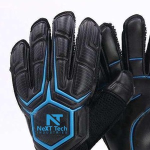 Guantes de Portero de Material PU NEXT TECH INDUSTRIES, Ligeros, Nuevo Estilo, con Cierre de Tirador, para Entrenamiento y Partidos, Diseño de Logotipo Personalizado - Product Image 5