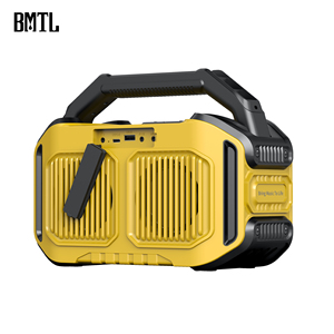 Enceinte portable sans fil Bmtl Job Fabric AUX USB avec basses puissantes, lecteur de musique, 80W, pour extérieur - Product Image 6