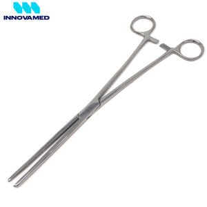 Pinzas hemostáticas reutilizables manuales de acero inoxidable rectas Abrazaderas de bloqueo Tarifa al por mayor con logotipo propio Quirúrgico por INNOVAMED - Product Image 2