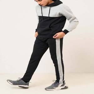 Venta al por mayor hombres deportes logotipo personalizado de alta calidad de peso pesado traje de moda transpirable ropa masculina ajuste en blanco hombres chándales - Product Image 6