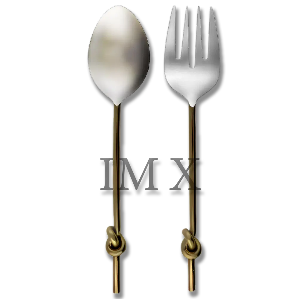 Stainless Steel Gold Spoons And Forks Set High Quality Modern And Luxury Spoon and Fork Set Best Manufacturing Cutlery Sets