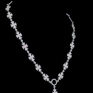 Collier en argent sterling 925 avec diamant moissanite Christin Cross, collier de luxe pour occasions spéciales, unisexe - Product Image 4