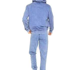 Survêtements pour hommes de qualité supérieure, lavés à l'acide, streetwear, logo personnalisé, ensemble de jogging pour la course à pied en plein air, survêtement léger - Product Image 4