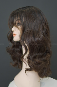 Peluca de Cabello Humano Vietnamita Corto y Ondulado de un Solo Donante, Precio de Fábrica en Vietnam para Grandes Cantidades - Product Image 6
