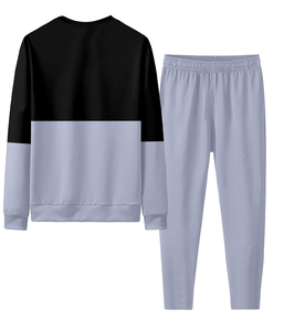 Chándal de poliéster para hombre, chándal para hombre, conjunto de 2 piezas, trajes de jogging informales, Sudadera con capucha y pantalones de chándal, conjunto con capucha - Product Image 1