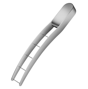 Outil de cuisine facile-Cuillère fourchette en acier inoxydable pour servir les fruits - Product Image 1