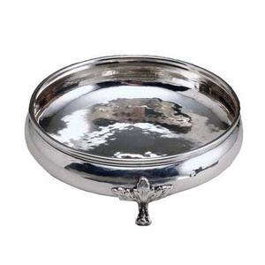 Cuenco de Metal decorativo con Acabado niquelado brillante, cuenco contenedor de frutas, cuenco de fruta de diseño martillado de Metal de aluminio de gran venta - Product Image 5