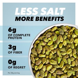 Wonderful Pistachios No <b>Shells</b>, <b>Lightly</b> Salted Nuts, 6 Ounce Resealable Bag - Product Image 2