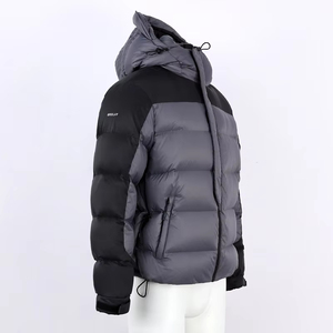 2025 Men's High Quality Winter Windproof Quilted Jacket Stand Collar Wholesale Plus Size Casual Outdoor Puffer Thicken <b>Coats</b> - Product Image 4
