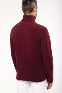 Sweatshirts en molleton pour hommes à fermeture éclair quart personnalisé veste d'hiver en polaire pour hommes sweatshirts d'hiver respirants pour hommes - Product Image 3