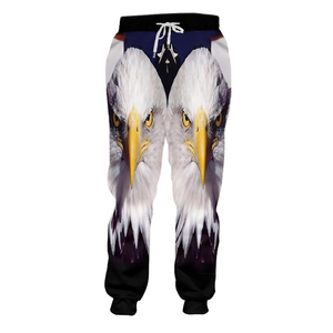 100% poliéster logotipo personalizado diseño sublimación lienzo recto gimnasio Fitness correr todo impreso alta calidad Joggers - Product Image 6