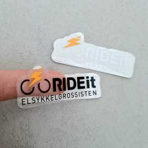 สติ๊กเกอร์โลโก้ไวนิลใสกันน้ำไดคัทสำหรับตกแต่งรถและแล็ปท็อป - Product Image 5