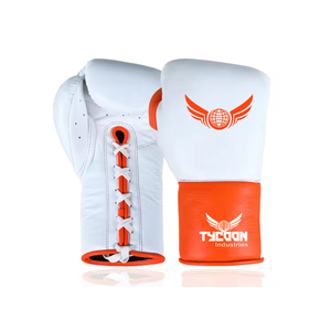 Venta al por mayor de guantes de boxeo de entrenamiento de gimnasia ajustable logotipo personalizado impresión deportes Fitness guantes de boxeo con logotipo personalizado - Product Image 1