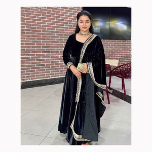 Fabulosos diseños Salwar Kameez traje de gasa indio paquistaní diseñador vestido boda tela colección venta vestido 2023 - Product Image 2