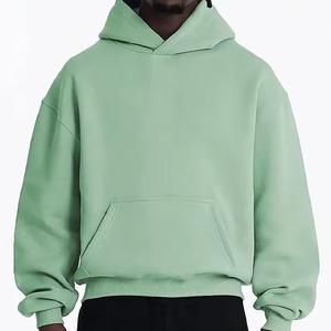 Sweat-shirts à capuche de qualité supérieure 470 GSM, 100% coton, coupe ample, fabricants, coupe ample, molleton de coton, sweat-shirt lourd à capuche - Product Image 5