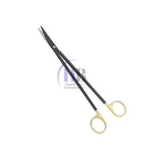 Tijeras quirúrgicas de acero inoxidable con corte de ondas curvas, tijeras de disección, instrumentos de corte de disección médica, juego de instrumentos altos - Product Image 3