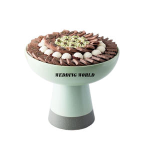 Bol à Chocolat Décoratif en Bois Fini Naturel Designer Sweet Bowl Dernière Collection Fancy New Chocolate bowl - Product Image 2