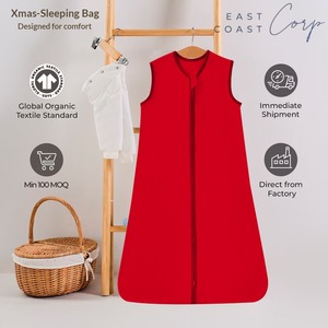 Noël bébé dormir tog 0.5 confortable sac de couchage léger pour les nouveau-nés tout-petits tissu respirant saison des vacances essentiel - Product Image 1