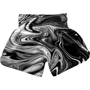 Diseño personalizado Muay Thai Shorts de alto grado MMA Gym Boxing Shorts para hombres Kick Boxing Fighter Muay Thai Shorts - Product Image 5