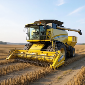 2016 2110 6 Row Peanut Combine 18 Foot Head <b>Bin</b> Dump Pull Type - Product Image 3