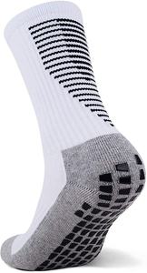 Nouvelles chaussettes de football de football antidérapantes antidérapantes avec des bas de mi-mollet en caoutchouc fabriqués au Pakistan High Crew Soccer Sock - Product Image 2