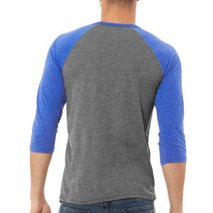 Camisas de Béisbol de Manga Larga para Hombre, Camisas Casuales de Algodón Jersey - Product Image 2