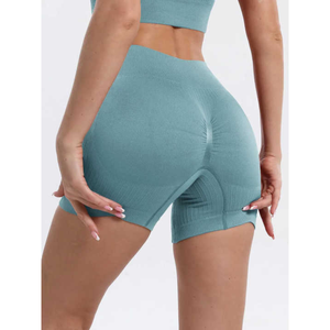 Bajo MOQ Spandex / Nylon Yoga Leggings Shorts Tight Fitness Wear Leggings de yoga para mujeres disponibles a un precio razonable - Product Image 2