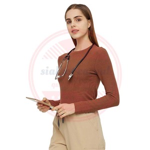 High Quality Women's Under Scrubs| Wholesale Long-Sleeve T-Shirt Medical <b>Undershirts</b> for Nurse Daily Use - Product Image 6