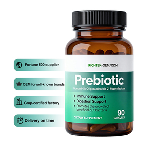 Latte umano oligosaccaride (HMO 2 '-FL) prebiotico-mangimi 180 miliardi di capsule di probiotici per la salute intestinale - Product Image 1