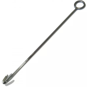Crochet long réutilisable en acier inoxydable pour le bétail, les animaux d'élevage, les animaux de ferme, instrument vétérinaire obstétrical - Product Image 3