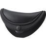 Modern Design Black PU Leather Soft <b>Neck</b> <b>Pillow</b> Standard Type - Product Image 3