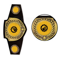 Ceinture de championnat de boxe et de lutte en cuir léger de qualité supérieure pour les compétitions d'arts martiaux