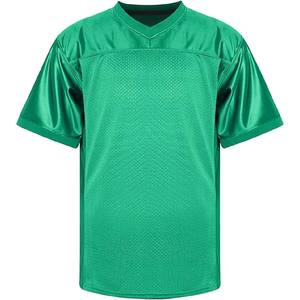 Nuevo jersey de rugby de malla de diseño único hecho a medida, camisetas de fútbol americano cortadas y cosidas de color sólido - Product Image 2