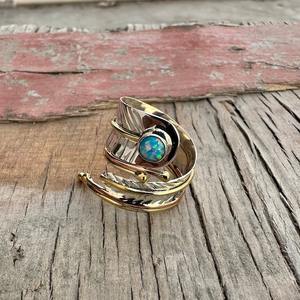 Bague classique faite à la main 925 bijoux en argent massif pour femmes 925 argent Sterling opale pierre précieuse Boho Style bague cadeau pour soeur - Product Image 4