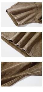 เสื้อยืดผ้าฝ้ายสีขาวลำลองสำหรับผู้ชาย พิมพ์ลายด้วยเทคนิคซิลค์สกรีนความละเอียดสูง - Product Image 6