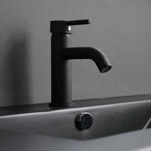 Mobile da Bagno in Quercia da 120cm con Lavabo Belize Nero Opaco, Set Bagno Premium - Product Image 5