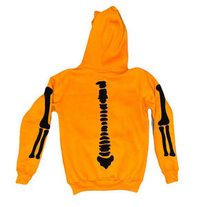 100% algodón de alta calidad fabricantes personalizados Y2k cremallera sudaderas con capucha de gran tamaño de cara completa cremallera impresa Sudadera con capucha al por mayor - Product Image 4