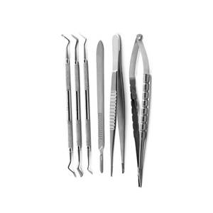 Microsurgery Scissors Set Stainless Steel High Quality Ophthalmology Micro Surgical <b>Instruments</b> by SurgiRight - Product Image 6