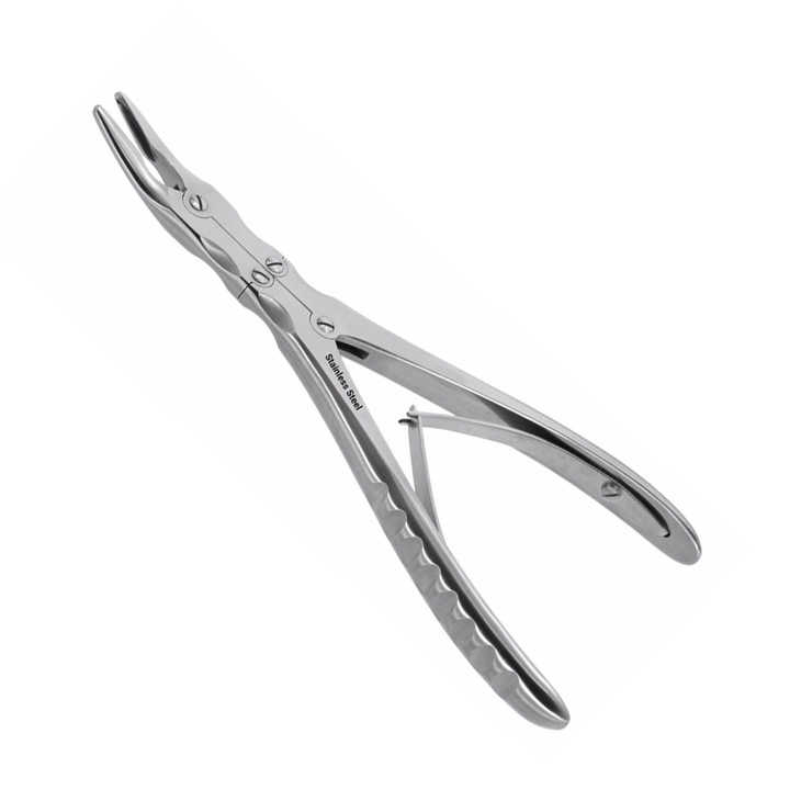 Surgical Beyer Bone Rongeurs 2mm 15cm Double Action Curved German ...