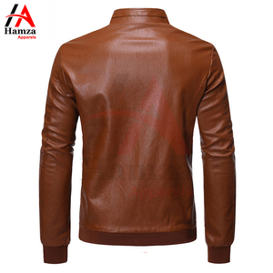 Chaqueta de cuero de lona para hombre, Parka de invierno personalizada de alta calidad, ropa de moda 100%, calle principal de cuero Original - Product Image 4