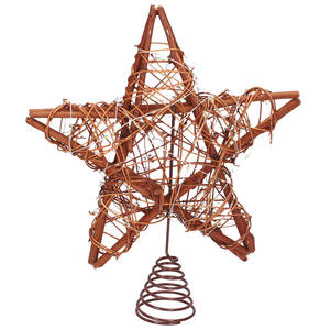 Stella LED in rattan a batteria 30x25cm (GSC 204690068) - Product Image 2
